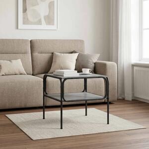 Bocni stol Siva Sonoma 100 x 50 x 46 cm Konstruirano drvo - Siva Sonoma 51 x 50 x 45 cm