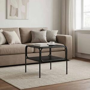 Bocni stol Crni hrast 100 x 50 x 46 cm Konstruirano drvo - Crni hrast 51 x 50 x 45 cm