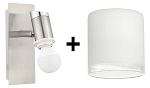 Eglo - LED Zidna svjetiljka MY CHOICE 1xE14/4W/230V krom/bijela