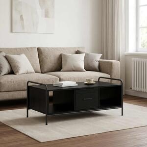 Stolić za kavu Crni hrast 99 5 x 49 x 41 cm Konstruirano drvo - Crni hrast