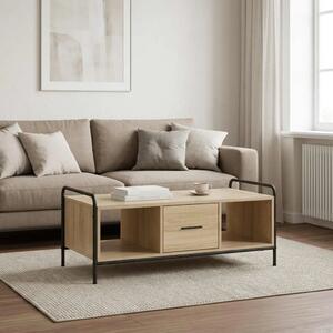 Stolić za kavu Hrast sonoma 99 5 x 49 x 41 cm Konstruirano drvo - Hrast sonoma