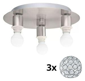 Eglo - LED Stropna svjetiljka MY CHOICE 3xE14/4W/230V krom