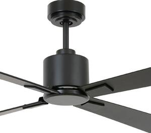 Beacon Lighting stropni ventilator Airfusion Climate DC, crni, tihi, Crno, Dnevni boravak/blagovaonica, Drvo