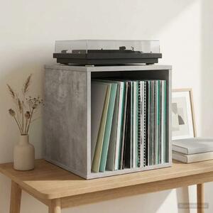 Kutija za vinilne albume Betonska siva 37 x 36 5 x 38 cm - Betonska siva 1