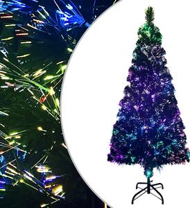 VidaXL Umjetno božićno drvce sa stalkom zeleno 210 cm optička vlakna