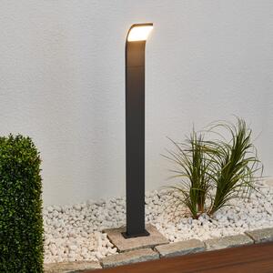 Lucande LED putna svjetiljka Timm, 100 cm, antracit, metal, IP54, Crno, Aluminij