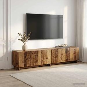 TV stalak 179.5 x 34.5 x 40 cm Staro drvo Konstruirano drvo - Staro drvo 179.5 x 34.5 x 40 cm