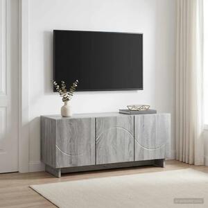TV stalak 90 x 34 5 x 40 cm Siva Sonoma Konstruirano drvo - Siva Sonoma 90 x 34 5 x 40 cm