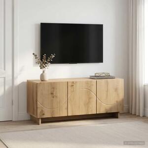 TV stalak 90 x 34 5 x 40 cm Hrast artisan Konstruirano drvo - Hrast artisan 90 x 34 5 x 40 cm