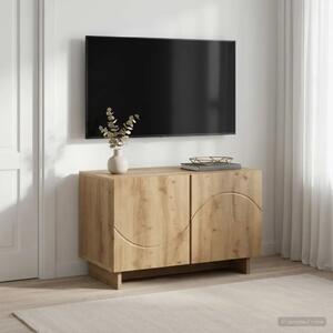 TV stalak 60 x 34.5 x 40 cm Hrast artisan Konstruirano drvo - Hrast artisan 60 x 34.5 x 40 cm