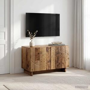 TV stalak 60 x 34.5 x 40 cm Staro drvo Konstruirano drvo - Staro drvo 60 x 34.5 x 40 cm