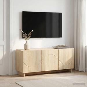 TV stalak 90 x 34 5 x 40 cm Hrast sonoma Konstruirano drvo - Hrast sonoma 90 x 34 5 x 40 cm