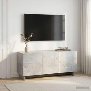 TV stalak 90 x 34 5 x 40 cm Betonska siva Konstruirano drvo - Betonska siva 90 x 34 5 x 40 cm