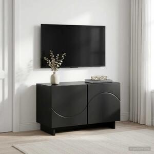 TV stalak 60 x 34.5 x 40 cm Crna Konstruirano drvo - Crna 60 x 34.5 x 40 cm