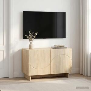 TV stalak 60 x 34.5 x 40 cm Hrast sonoma Konstruirano drvo - Hrast sonoma 60 x 34.5 x 40 cm
