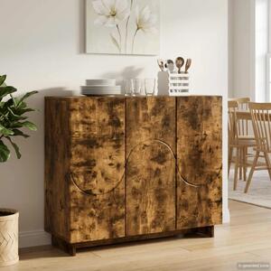 Komoda Dimljeni hrast 85 5 x 31 x 75 cm Konstruirano drvo - Dimljeni hrast
