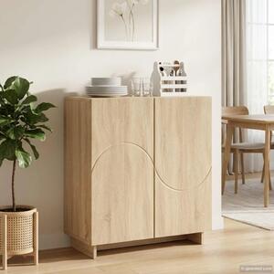Komoda Hrast sonoma 67 x 34 5 x 75 cm Konstruirano drvo - Hrast sonoma