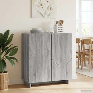 Komoda Siva Sonoma 67 x 34 5 x 75 cm Konstruirano drvo - Siva Sonoma