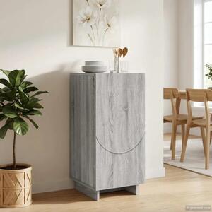 Komoda Siva Sonoma 33 5 x 34 5 x 75 cm Konstruirano drvo - Siva Sonoma