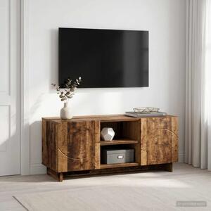 TV stalak 90 x 34 5 x 40 cm Staro drvo Konstruirano drvo - Staro drvo 90 x 34 5 x 40 cm