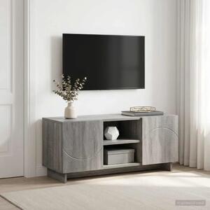 TV stalak 90 x 34 5 x 40 cm Siva Sonoma Konstruirano drvo - Siva Sonoma 90 x 34 5 x 40 cm