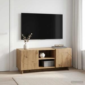 TV stalak 90 x 34 5 x 40 cm Hrast artisan Konstruirano drvo - Hrast artisan 90 x 34 5 x 40 cm