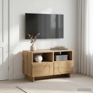 TV stalak 60 x 34.5 x 40 cm Hrast artisan Konstruirano drvo - Hrast artisan 60 x 34.5 x 40 cm