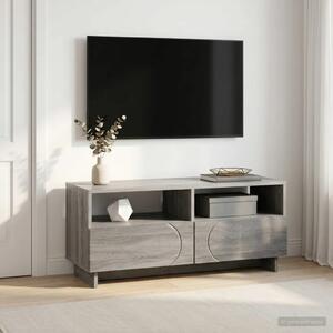 TV stalak 90 x 34.5 x 40 cm Siva Sonoma Konstruirano drvo - Siva Sonoma 90 x 34.5 x 40 cm