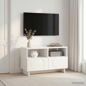 TV stalak 60 x 34.5 x 40 cm Bijela Konstruirano drvo - Bijela 60 x 34.5 x 40 cm
