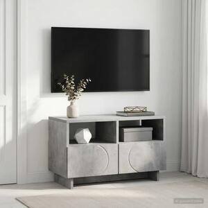 TV stalak 60 x 34.5 x 40 cm Betonska siva Konstruirano drvo - Betonska siva 60 x 34.5 x 40 cm