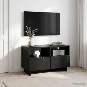 TV stalak 60 x 34.5 x 40 cm Crna Konstruirano drvo - Crna 60 x 34.5 x 40 cm