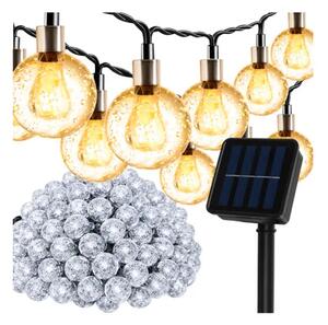 Gardlov 24010-Solarna LED girlanda 100 kuglica 11,6 m – dekorativna vrtna rasvjeta