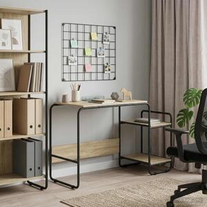Stol s pohranom Hrast sonoma 131.5 x 50 x 75.5 cm - Hrast sonoma