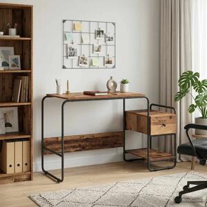 Stol s pohranom Staro drvo 131.5 x 50 x 75.5 cm - Staro drvo