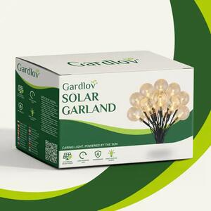Gardlov 24010-Solarna LED girlanda 100 kuglica 11,6 m – dekorativna vrtna rasvjeta