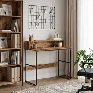 Stol s pohranom Staro drvo 100 x 50 x 91 cm - Staro drvo 100 x 50 x 91 cm