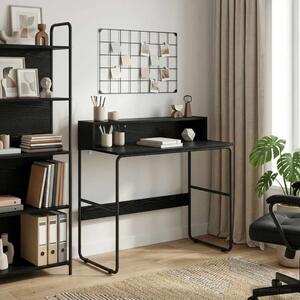 Stol s pohranom Crni hrast 100 x 50 x 91 cm - Crni hrast 100 x 50 x 91 cm