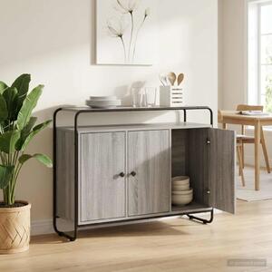 Komoda Siva Sonoma 102 x 35 x 75 cm Konstruirano drvo - Siva Sonoma 102 x 35 x 75 cm