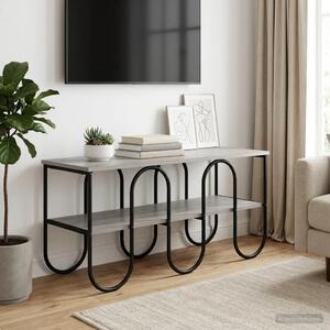 TV stalak 100 x 40 x 50 cm Siva Sonoma Konstruirano drvo - Siva Sonoma 100 x 40 x 50 cm