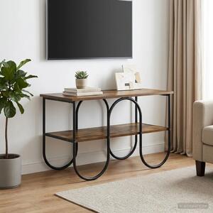 TV stalak 80 x 40 x 50 cm Dimljeni hrast Konstruirano drvo - Dimljeni hrast 80 x 40 x 50 cm