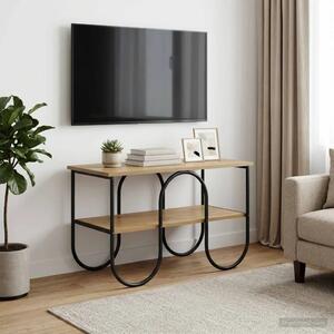 TV stalak 80 x 40 x 50 cm Hrast artisan Konstruirano drvo - Hrast artisan 80 x 40 x 50 cm