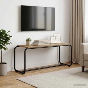 TV stalak 98 x 35.5 x 42 cm Hrast artisan Konstruirano drvo - Hrast artisan 98 x 35.5 x 42 cm