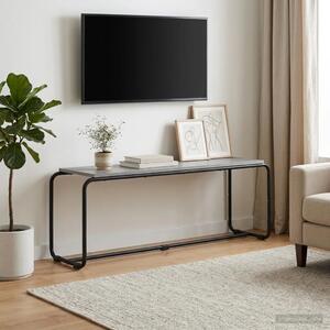 TV stalak 113.5 x 35.5 x 42 cm Siva Sonoma Konstruirano drvo - Siva Sonoma 113.5 x 35.5 x 42 cm