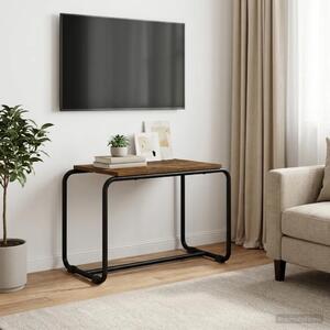 TV stalak 60 x 35.5 x 42 cm Dimljeni hrast Konstruirano drvo - Dimljeni hrast 60 x 35.5 x 42 cm