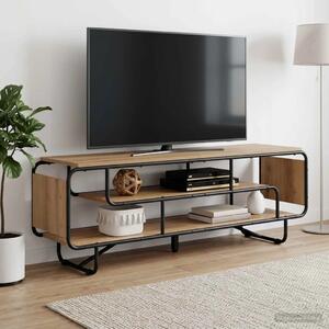 TV stalak 140 x 36 x 45 cm Hrast artisan Konstruirano drvo - Hrast artisan 140 x 36 x 45 cm