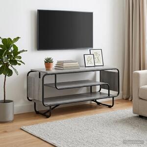 TV stalak 98 x 36 x 45 cm Siva Sonoma Konstruirano drvo - Siva Sonoma 98 x 36 x 45 cm