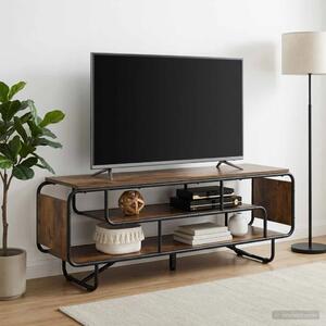 TV stalak 140 x 36 x 45 cm Dimljeni hrast Konstruirano drvo - Dimljeni hrast 140 x 36 x 45 cm