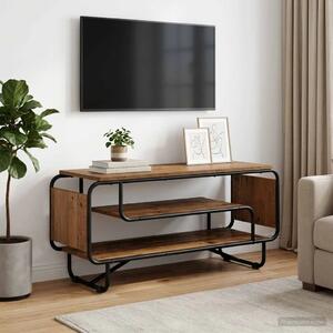 TV stalak 98 x 36 x 45 cm Staro drvo Konstruirano drvo - Staro drvo 98 x 36 x 45 cm
