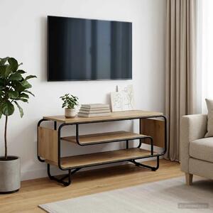 TV stalak 98 x 36 x 45 cm Hrast artisan Konstruirano drvo - Hrast artisan 98 x 36 x 45 cm