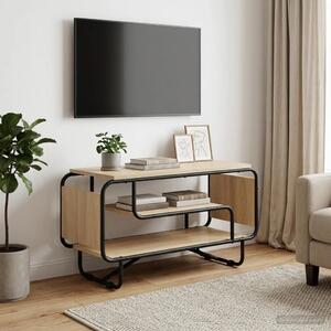 TV stalak 80 x 36 x 45 cm Hrast sonoma Konstruirano drvo - Hrast sonoma 80 x 36 x 45 cm